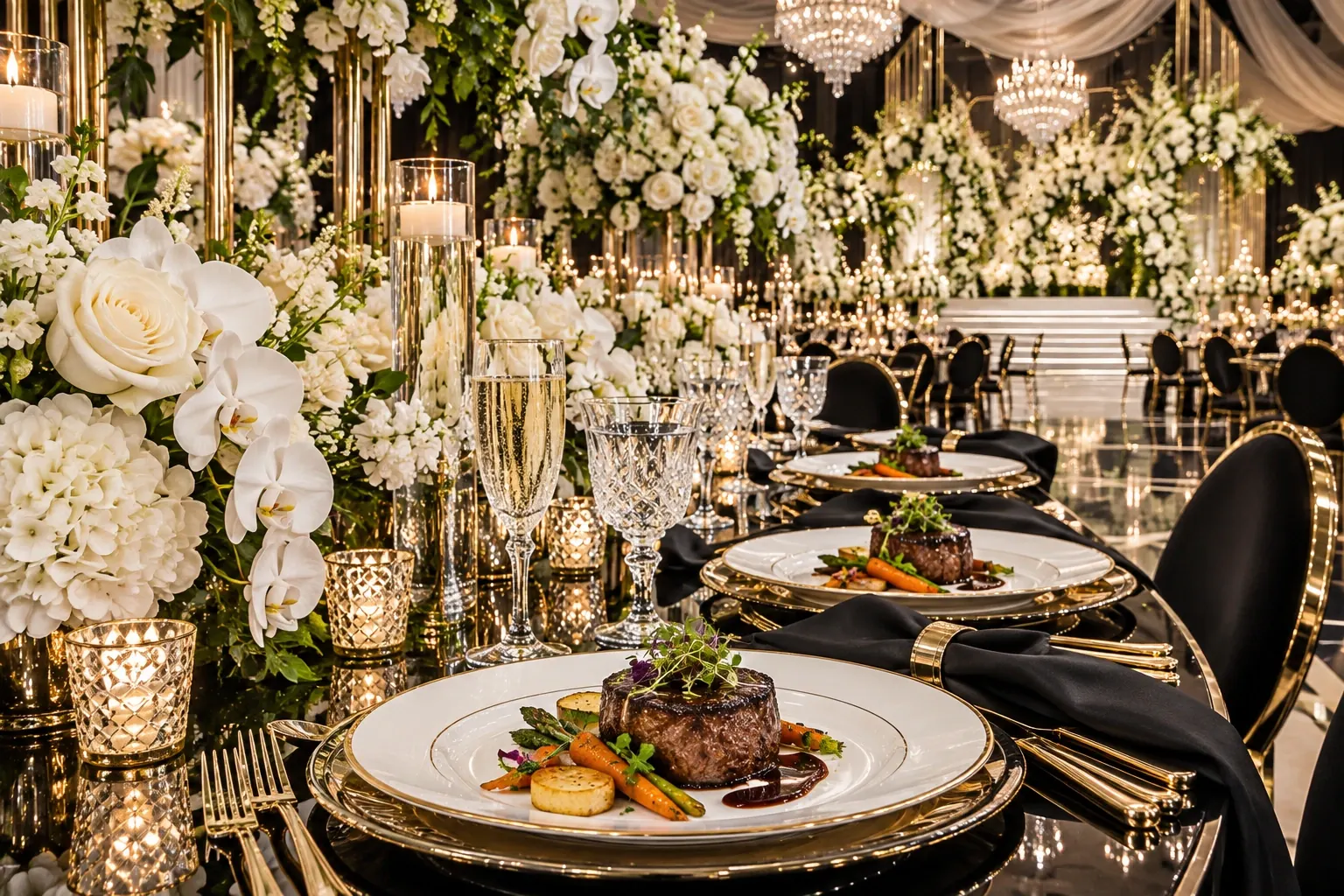 American plated dining
