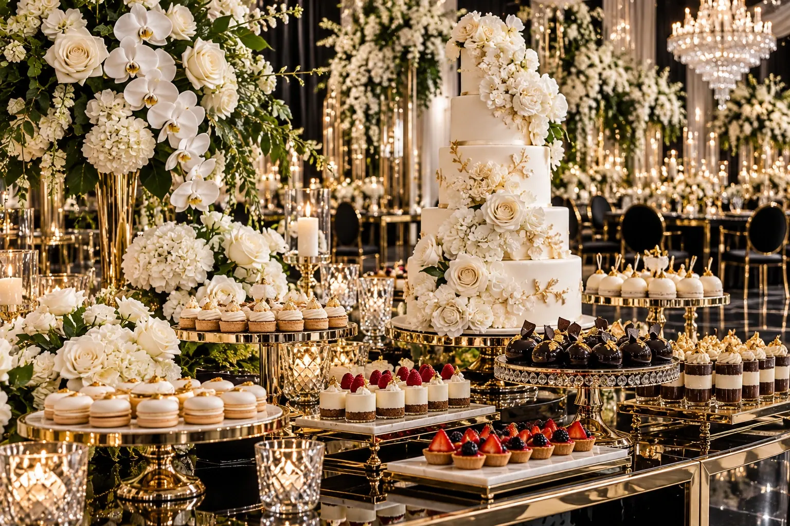 Dessert presentation