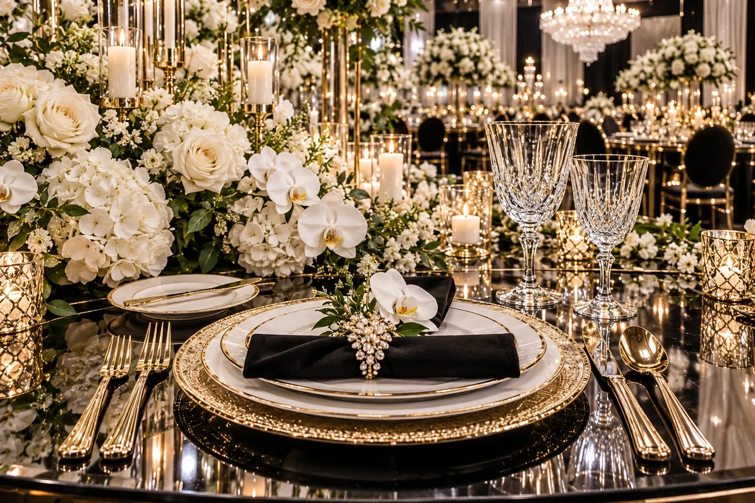 A complete place setting