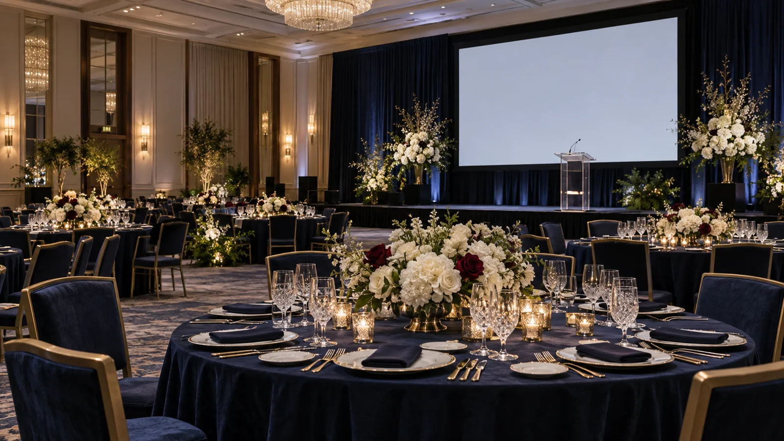 Corporate Floral & Branded Décor