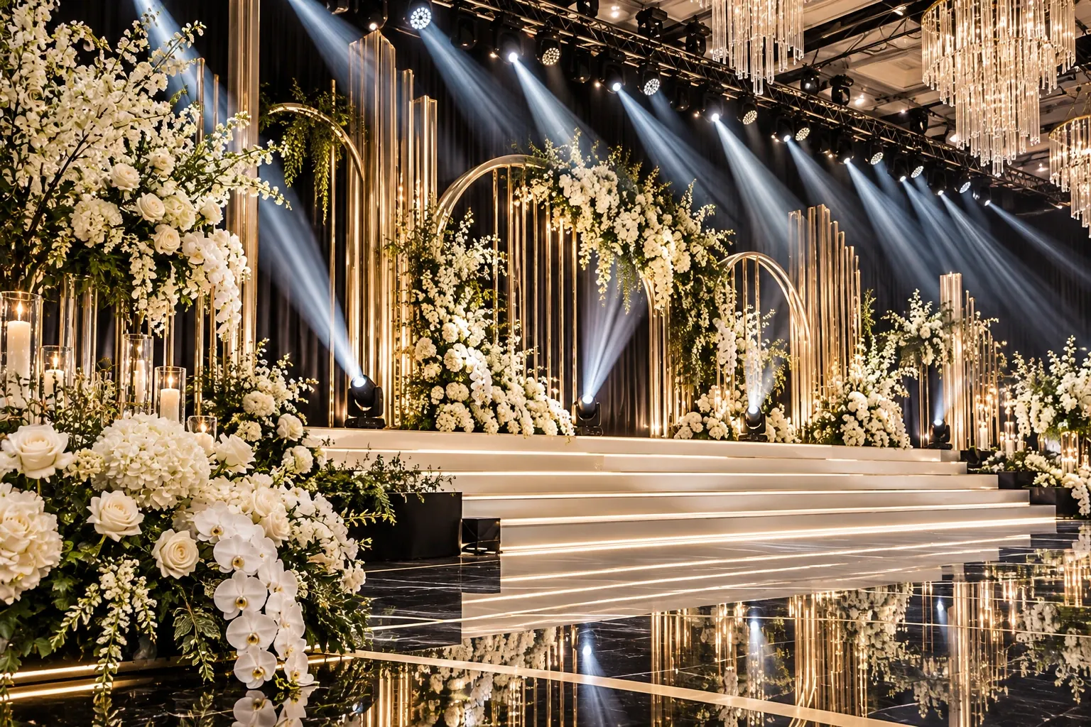 Conference stage lighting