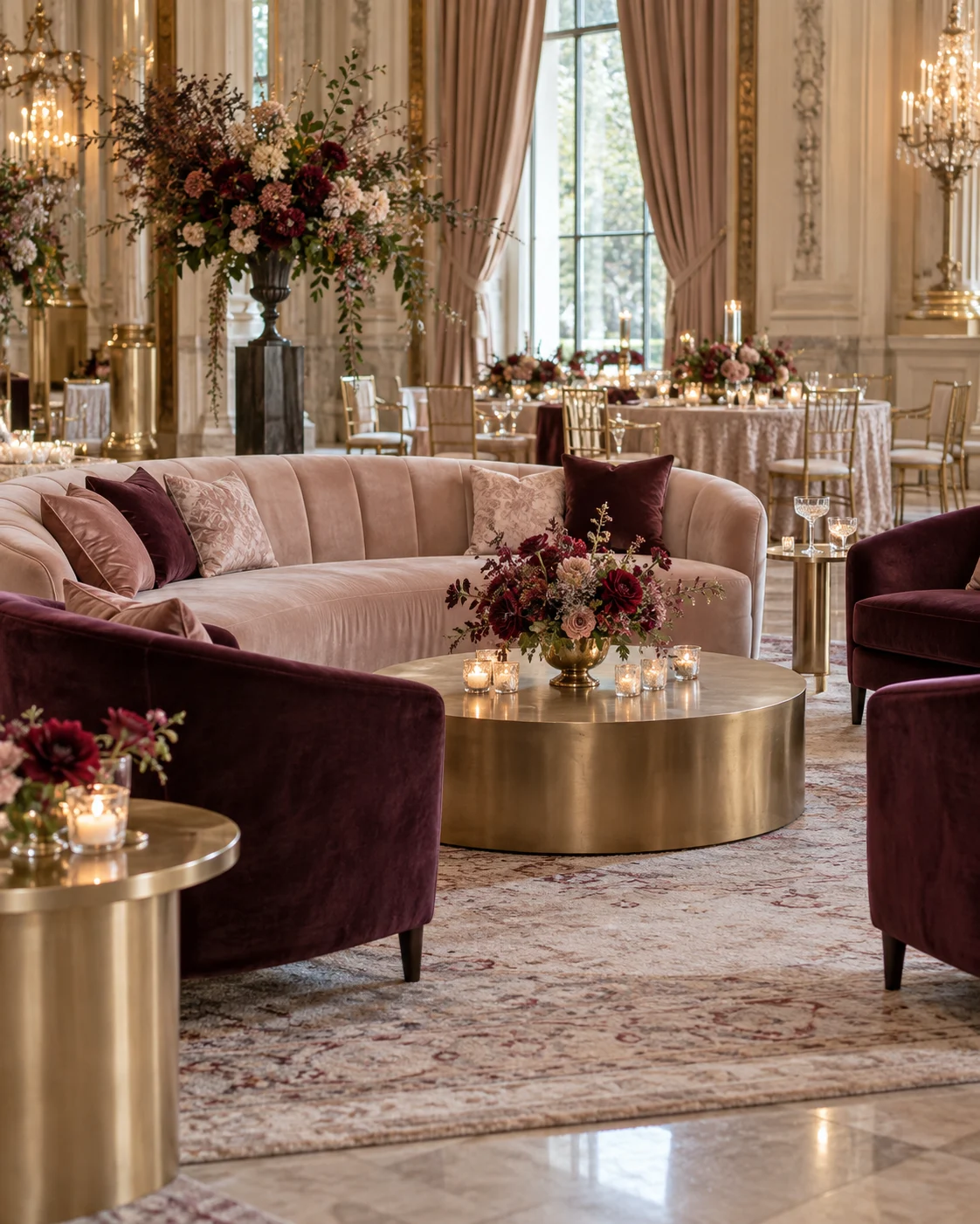 Event Rentals — illustrative event design