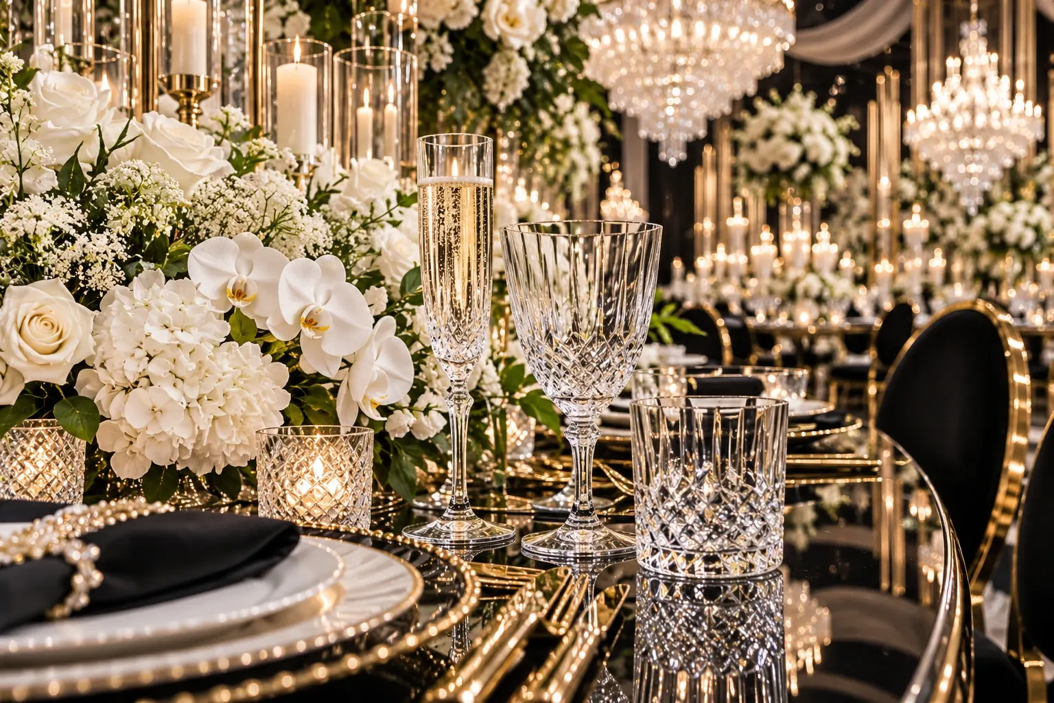 Crystal glassware